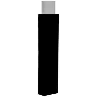 We Pad It Safety Pole Pad, for Square Pole Only, 4 FT Tall, 2 Thick Foam, Weatherproof, UV-Resistant, Hook/Loop Closure