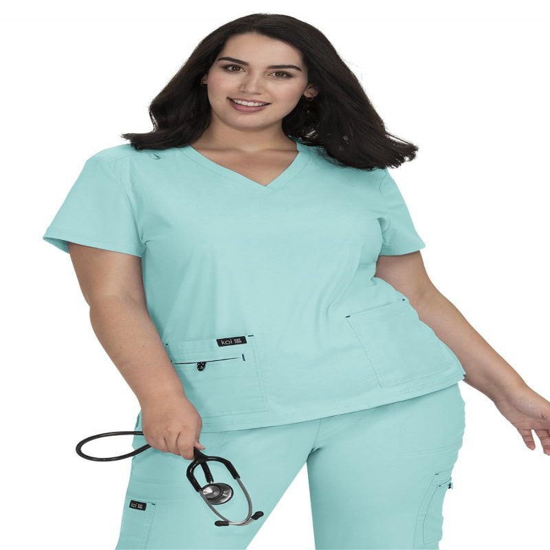 KOI Basics 373 Becca Top Fresh Mint L