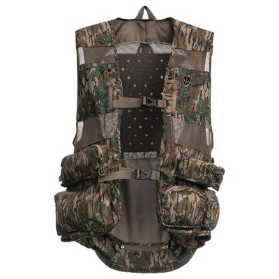BLOCKER OUTDOORS Finisher Pro II Turkey Vest with Detachable Seat Cushion (MO Greenleaf, XL/2XL)