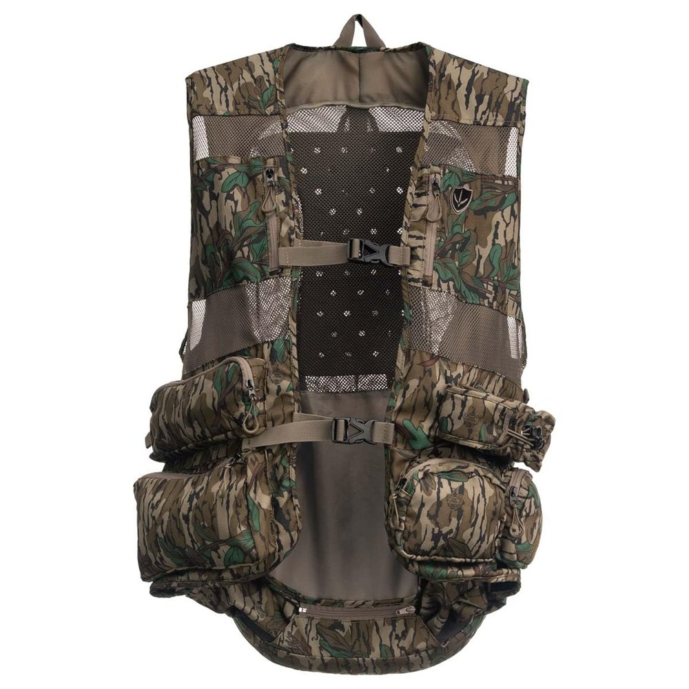 BLOCKER OUTDOORS Finisher Pro II Turkey Vest with Detachable Seat Cushion (MO Greenleaf, XL/2XL)