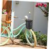 Yardwe Rainproof Canvas Bike Basket Front Storage Carrier Bag for Cycling Travel view 4