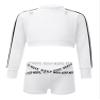 Aislor Kids Girls Hip Hop Jazz Street Dance Outfits Mesh Fishnet Cropped Sweatshirt Tank Top and Booty Shorts Set Red 10 Years view 3