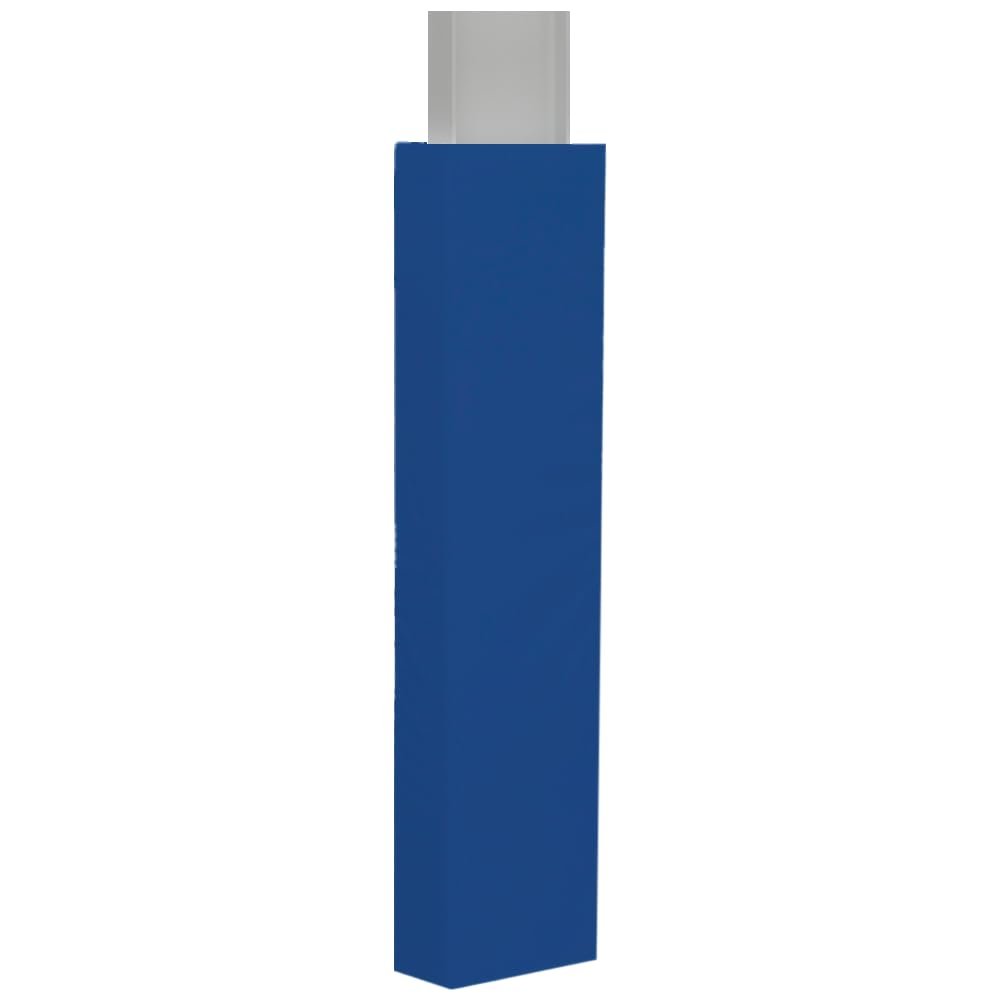 We Pad It Safety Pole Pad, for Square Pole Only, 4 FT Tall, 2 Thick Foam, Weatherproof, UV-Resistant, Hook/Loop Closure