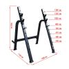 Fitness Equipment Health and Fitness Power Zone Home Fitness Equipment Barbell Bench Press Squat Rack (B) (B) () view 2