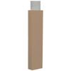 We Pad It Safety Pole Pad, for Square Pole Only, 4 FT Tall, 2 Thick Foam, Weatherproof, UV-Resistant, Hook/Loop Closure view 1