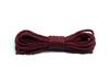 1 Pair Leather Shoelaces Cotton Waxed Shoelaces Round Leather Laces For Shoes Boots Unisex Shoe Laces Strings (Color : Burgundy, Size : 100cm) view 1