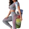 HotcoS Yoga Mat Bag for Women Yoga Mat Carrier Bag with Large Side Pocket Cartoon Red Farm Yoga Bag Yoga Gym Bag view 4