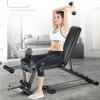Fitness Equipment abdominal boards, Dumbbell Bench Professional Fitness Multi-Function Board Household Heavy Equipment Strengthened Crunches Chair Gym Equipment (Black) view 3