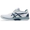 ASICS Men's POWERBREAK FlyteFoam Handball Shoes, 11, White/Vintage Indigo view 4