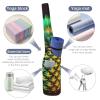 HotcoS Yoga Mat Bag for Women Yoga Mat Carrier Bag with Large Side Pocket Pineapple Yoga Bag Yoga Gym Bag view 3