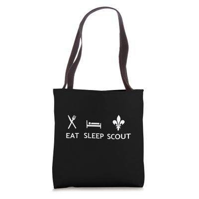 Eat Sleep Scout Tote Bag