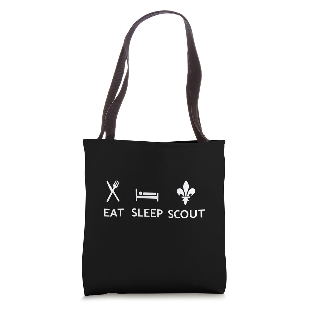 Eat Sleep Scout Tote Bag
