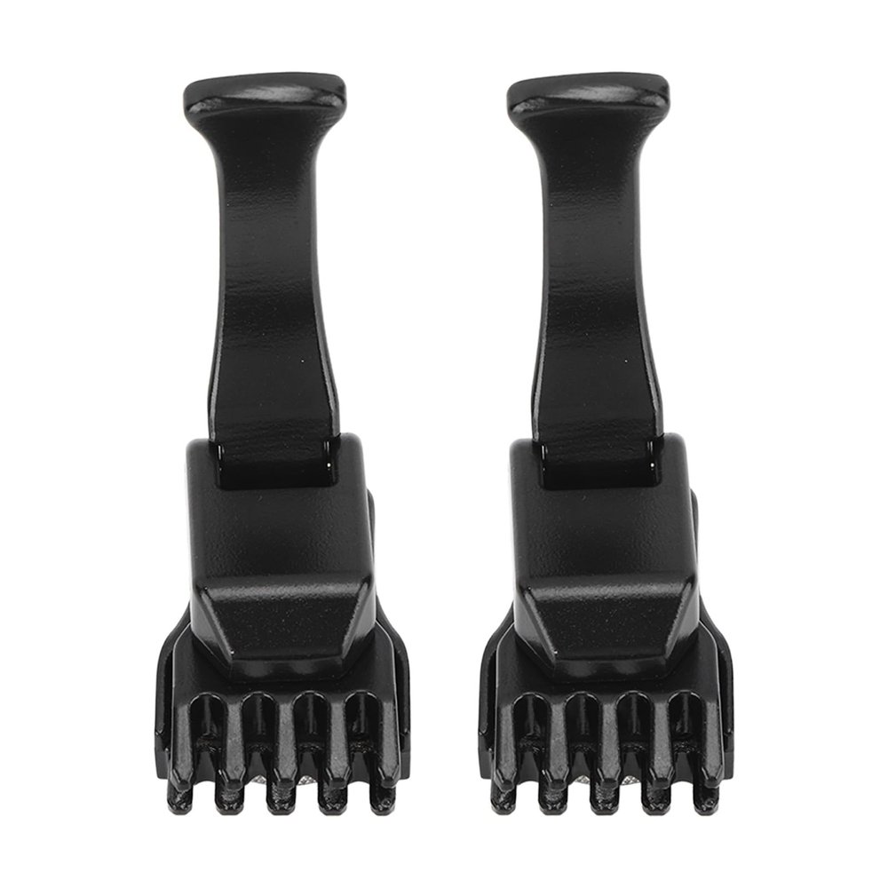 Srliya 1Pair Black Badminton Stringing Clamp Tennis Flying Clamp Recket Starting Clamp Stringing Tool Accessories