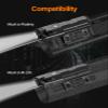 Mlok Picatinny Mounted 940nm IR Illuminator Flashlight IR Laser Combo for Night Vision Scope, Rechargeable Infrared Scope Hunting Light for Night Vision Optics (Must be Used with Night Vision Devices) view 2