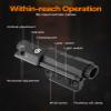 Mlok Picatinny Mounted 940nm IR Illuminator Flashlight IR Laser Combo for Night Vision Scope, Rechargeable Infrared Scope Hunting Light for Night Vision Optics (Must be Used with Night Vision Devices) view 3