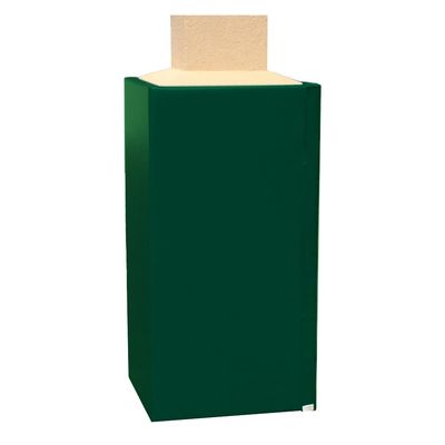 We Pad It Safety Pole Pad, for Square Pole Only, 4 FT Tall, 1 Thick Foam, Weatherproof, UV-Resistant, Hook/Loop Closure