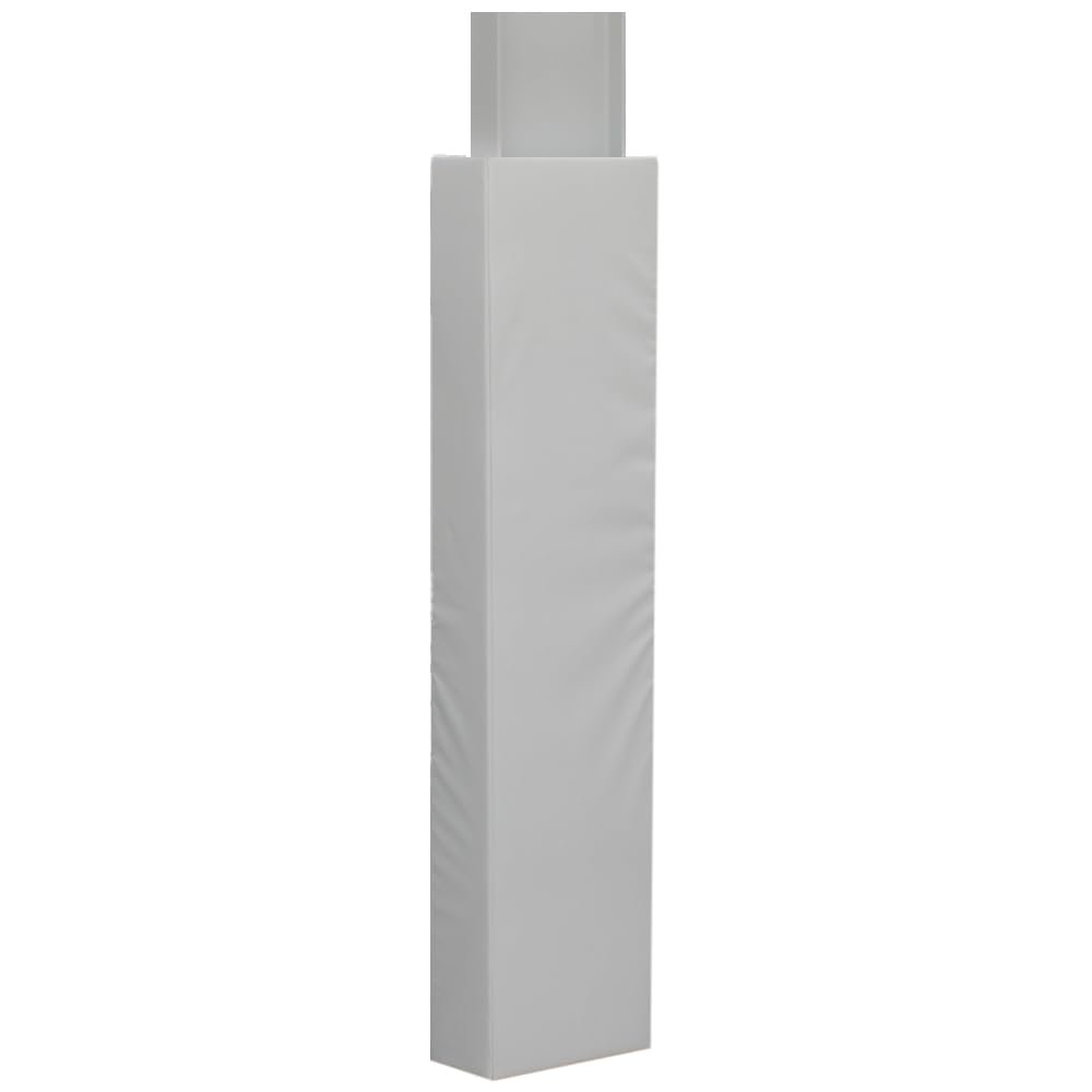 We Pad It Safety Pole Pad, for Square Pole Only, 4 FT Tall, 2 Thick Foam, Weatherproof, UV-Resistant, Hook/Loop Closure