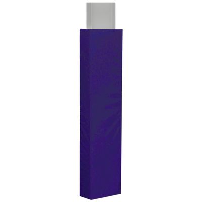 We Pad It Safety Pole Pad, for Square Pole Only, 4 FT Tall, 2 Thick Foam, Weatherproof, UV-Resistant, Hook/Loop Closure
