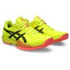 ASICS Men's POWERBREAK FlyteFoam Handball Shoes, 12, Safety Yellow/Black view 2