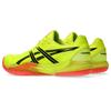 ASICS Men's POWERBREAK FlyteFoam Handball Shoes, 12, Safety Yellow/Black view 3