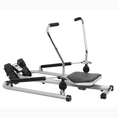 OMaju Fitness Equipment Multi-Function Home Foldable Rowing Machines Adjustable Resistance Aerobic Exercise Compact Folding Rowing Machine Hydraulic Silent Slimming Fitness Equipment