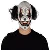 Ghoulish Productions Prankster Clown Black Latex Mask. Clown Mask with Black Hair.Scary Clown Latex Mask. Adult Mask One Size Latex Mask.Clowns Line.Ideal for use in Halloween costumes parties, pranks view 2