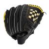 Yardwe Protective Adult Baseball Glove Yellow Black Pu Glove Innovative Design Strong Sturdy for Baseball/Softball view 1