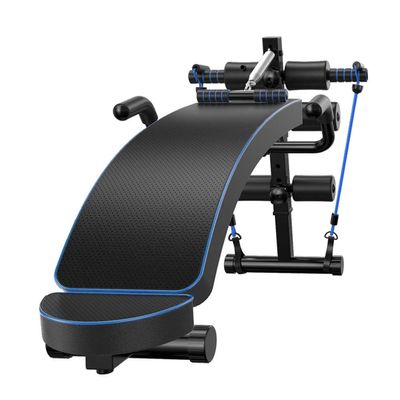 OMaju Fitness Equipment Unisex Adult Adjustable Sit Up Bench Incline Weight Curved Workout, Heavy Duty Bench Fitness Equipment for Home Gym Ab Exercises, Load 330lb