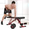 Fitness Equipment Workout Bench Utility Weight Benches Folding Weight Bench, Dumbbell Bench Crunches Auxiliary Bench, Movement Fitness Equipment Black Red view 4