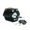 Finoti Bike Foldable Password Lock MTB Road Bicycle Hamburg Lock High Security Anti-Theft Scooter Cycling E-Bike Chain Lock Lock (Color : 78cm Keys) view 1