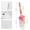 HotcoS Yoga Mat Bag for Women Yoga Mat Carrier Bag with Large Side Pocket Peach Peony Yoga Bag Yoga Gym Bag view 2
