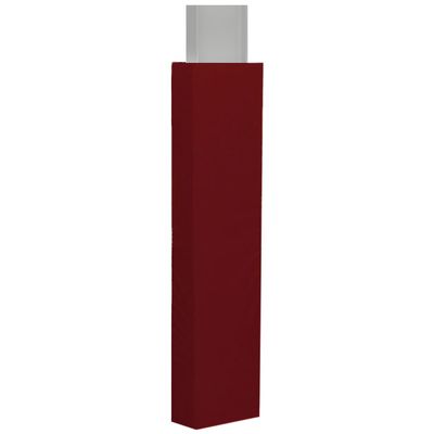 We Pad It Safety Pole Pad, for Square Pole Only, 4 FT Tall, 2 Thick Foam, Weatherproof, UV-Resistant, Hook/Loop Closure