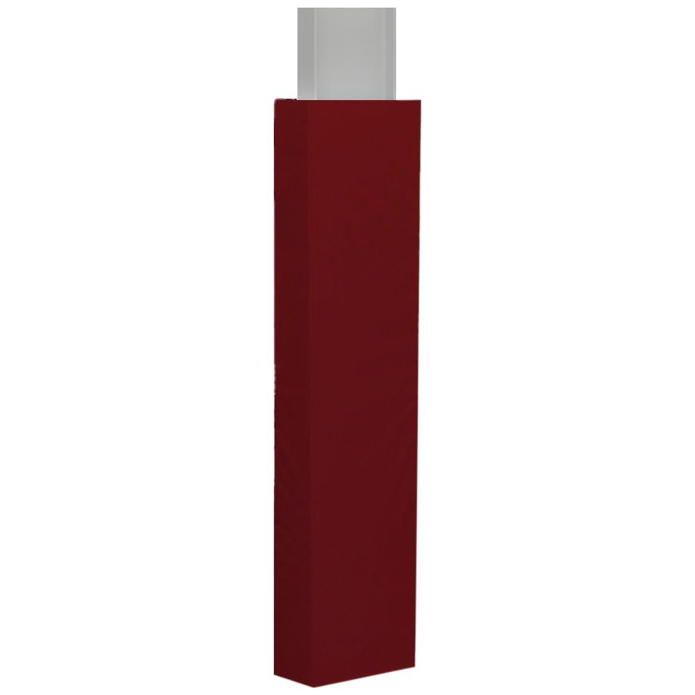 We Pad It Safety Pole Pad, for Square Pole Only, 4 FT Tall, 2 Thick Foam, Weatherproof, UV-Resistant, Hook/Loop Closure