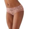 b.tempt'd by Wacoal Women's Lace Kiss Moderate Coverage Hipster Panty, 978282, Burlwood, Medium view 3