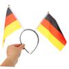 Sosoport Soccer Fan's Germany Flag Headband Perfect Party Favor Festival Hair Clip view 2