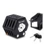 Finoti Folding Bike Lock Alloy Chain Anti-Theft Lock Waterproof Anti-Shear Security Bike Accessories MTB Road Bike Lock Accessories New Lock view 1