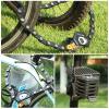 Finoti Folding Bike Lock Alloy Chain Anti-Theft Lock Waterproof Anti-Shear Security Bike Accessories MTB Road Bike Lock Accessories New Lock view 3