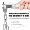 Finoti Bicycle Lock Anti-Theft Security Chain Lock with 2 Keys MTB Road Bike Motorcycle Scooter Reflective Cycling Lock Lock view 4