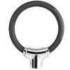 Finoti Bicycle Cable Lock Circle Lock Outdoor Cycling Anti-Shear Lock Safe Anti-Theft Moto Bicycle Steel Wire Chains Lock Ring Lock,Gray Lock view 1