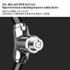 Finoti Bicycle Cable Lock Circle Lock Outdoor Cycling Anti-Shear Lock Safe Anti-Theft Moto Bicycle Steel Wire Chains Lock Ring Lock,Gray Lock view 3