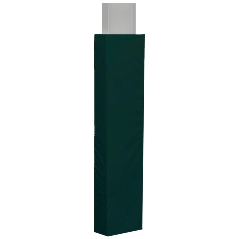 We Pad It Safety Pole Pad, for Square Pole Only, 4 FT Tall, 2 Thick Foam, Weatherproof, UV-Resistant, Hook/Loop Closure