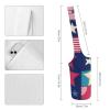 HotcoS Yoga Mat Bag for Women Yoga Mat Carrier Bag with Large Side Pocket Stars Pattern Yoga Bag Yoga Gym Bag view 2