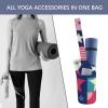 HotcoS Yoga Mat Bag for Women Yoga Mat Carrier Bag with Large Side Pocket Stars Pattern Yoga Bag Yoga Gym Bag view 4