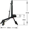 Fitness Equipment Bar Bench Press Bench Strength Multi-Function Home Fitness Equipment Dumbbell Bench view 2