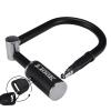 Finoti Anti Theft Strong U Lock Bike Security Electronic Car Bicycle Lock Steel MTB Mountain Road Bike Lock Bicycle Accessories Lock (Color : ET170L) view 1