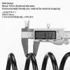 Finoti 150cm Bicycle Cable Lock 5 Colors Outdoor Cycling Anti-Shear Lock Safe Anti-Theft Moto Bicycle Steel Wire Chains Lock with Lock Bracket,Red Lock view 4