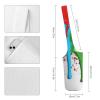 HotcoS Yoga Mat Bag for Women Yoga Mat Carrier Bag with Large Side Pocket Paint Splatter Backdrop Yoga Bag Yoga Gym Bag view 2
