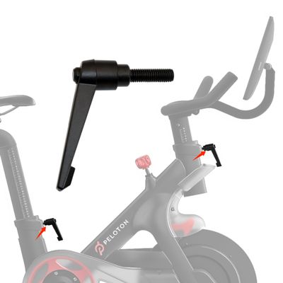MOSKAV Sports Bike seat Height Adjuster seat/Fitness Sports Bike seat Handle, Suitable for Replacing The Fixing Screws of Peloton seat up and Down Adjustment., black