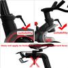 MOSKAV Sports Bike seat Height Adjuster seat/Fitness Sports Bike seat Handle, Suitable for Replacing The Fixing Screws of Peloton seat up and Down Adjustment., black view 3
