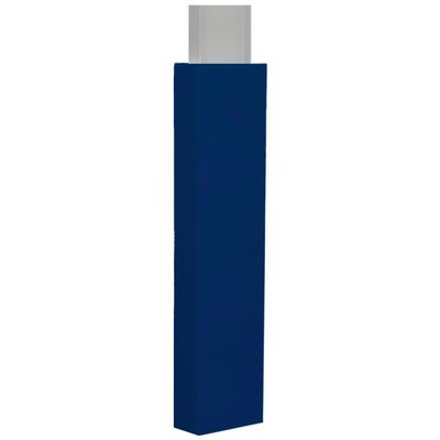 We Pad It Safety Pole Pad, for Square Pole Only, 4 FT Tall, 2 Thick Foam, Weatherproof, UV-Resistant, Hook/Loop Closure